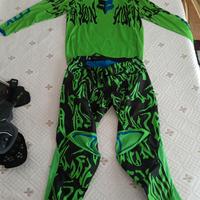 Tuta motocross Fox con pettorina