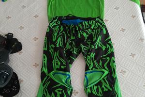 Tuta motocross Fox con pettorina