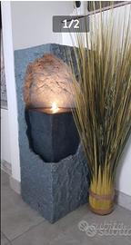 Fontana da interno/esterno con luce led