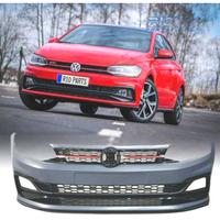 PARAURTI ANTERIORE VOLKSWAGEN VW POLO 6 17-20 LOOK