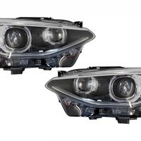 BMW Serie 1 (F20 F21) 11-15 fari Angel Eyes Lente