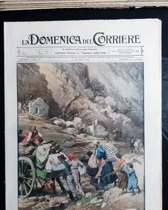1914, n°14 la Domenica del Corriere da collezione