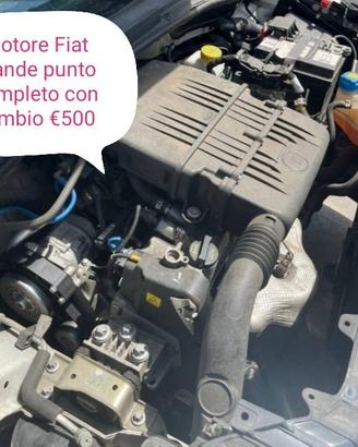 motore Fiat grande punto benzina 1.2 km132000