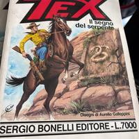 Tex Willer gigante lotto 7 numeri