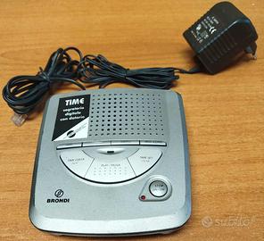 BRONDI TIME SEGRETERIA TELEFONICA GRIGIA