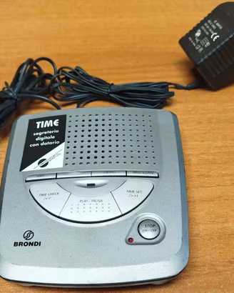 BRONDI TIME SEGRETERIA TELEFONICA GRIGIA