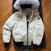 Moose knuckles giubbotto bianco M
