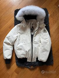 Moose knuckles giubbotto bianco M
