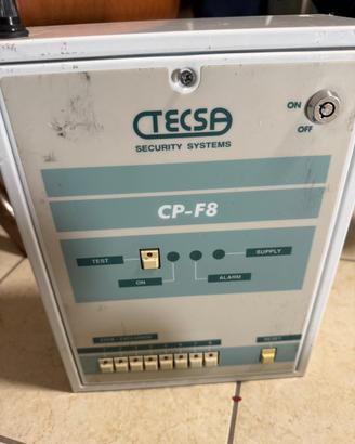 CENTRALE ALLARME TECSA CP-F8