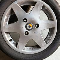 Cerchi e gomme smart 450