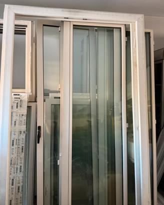 Finestre e porte finestre in pvc o alluminio