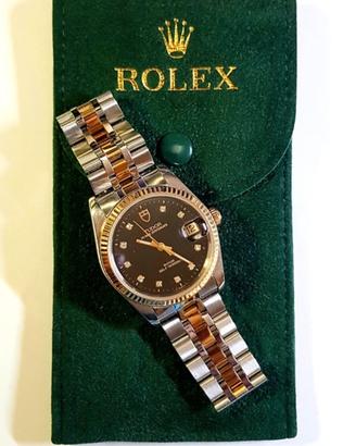 Rolex tudor black dial referenza 74033