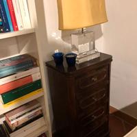 Comodini antichi in piuma di mogano