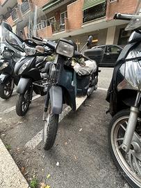 Motorino SH HONDA 50 blu petrolio