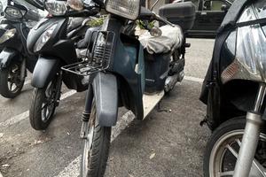 Motorino SH HONDA 50 blu petrolio