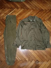 completo esercito italiano vintage 