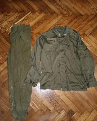 completo esercito italiano vintage 