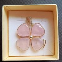 ciondolo QUARZO ROSA