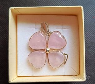 ciondolo QUARZO ROSA