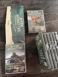 River Monsters serie completa 24 DVD ITA nuovo