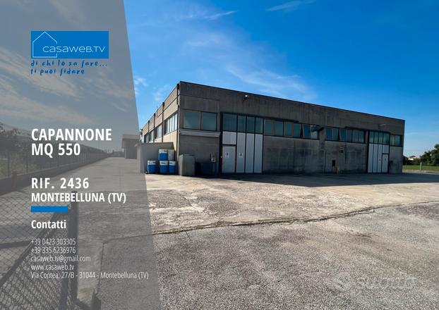 Capannone 550 mq Montebelluna (TV) Rif. 2436