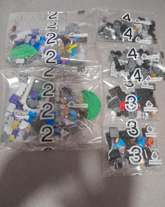 Lego 6 buste varie sigillate nuove