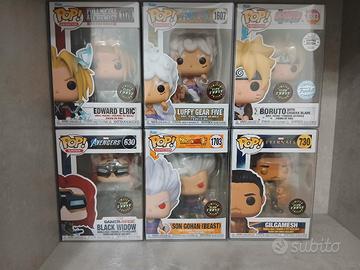 Collezzione di 18 Funko Pop tutti Chase