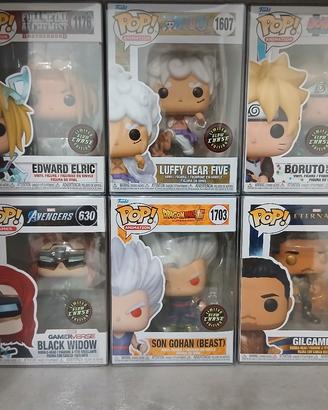 Collezzione di 18 Funko Pop tutti Chase