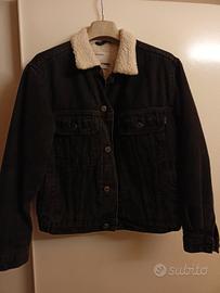 giubbino jeans imbottito Bershka 
