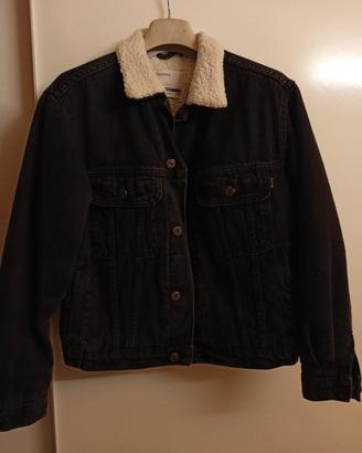 giubbino jeans imbottito Bershka 