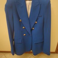 giacca Zara blu vivo