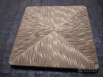 Seduta per sedia  in paglia 37x37 cm