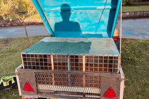 carrello appendice trasporto cani