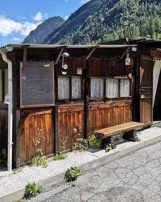 casetta in campeggio