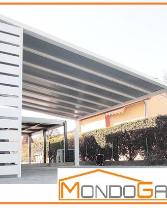 Gazebo Pensilina BASIC 5x6 acciaio zincato a caldo