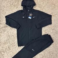 Tuta Completa Nike Repel Miler Nera - Giacca Antiv