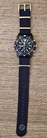 Orologio Sector Expander 90 cinturino in nylon blu