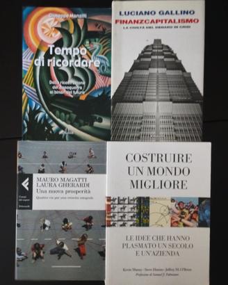 4 libri economia - sociologia