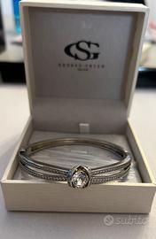 Bracciale con pietra Swarovski