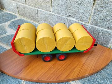 rimorchio Bruder 02220 con 8 balle
