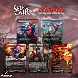 Magic the gathering secret lair Deadpool