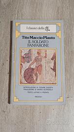 TITO MACCIO PLAUTO - IL SOLDATO FANFARONE  RIZZOLI