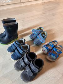 Lotto scarpe bimbo 21-22