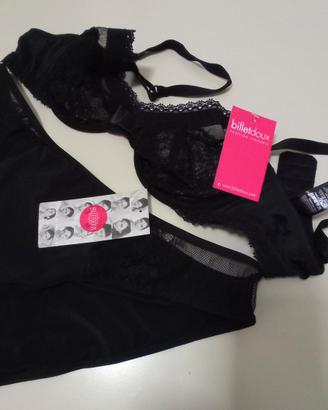 Slip e reggiseno pizzo BILLETDOUX