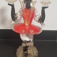 Moro veneziano vintage porta candele