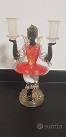 Moro veneziano vintage porta candele