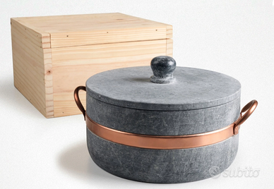 Pentola in pietra ollare cm.22