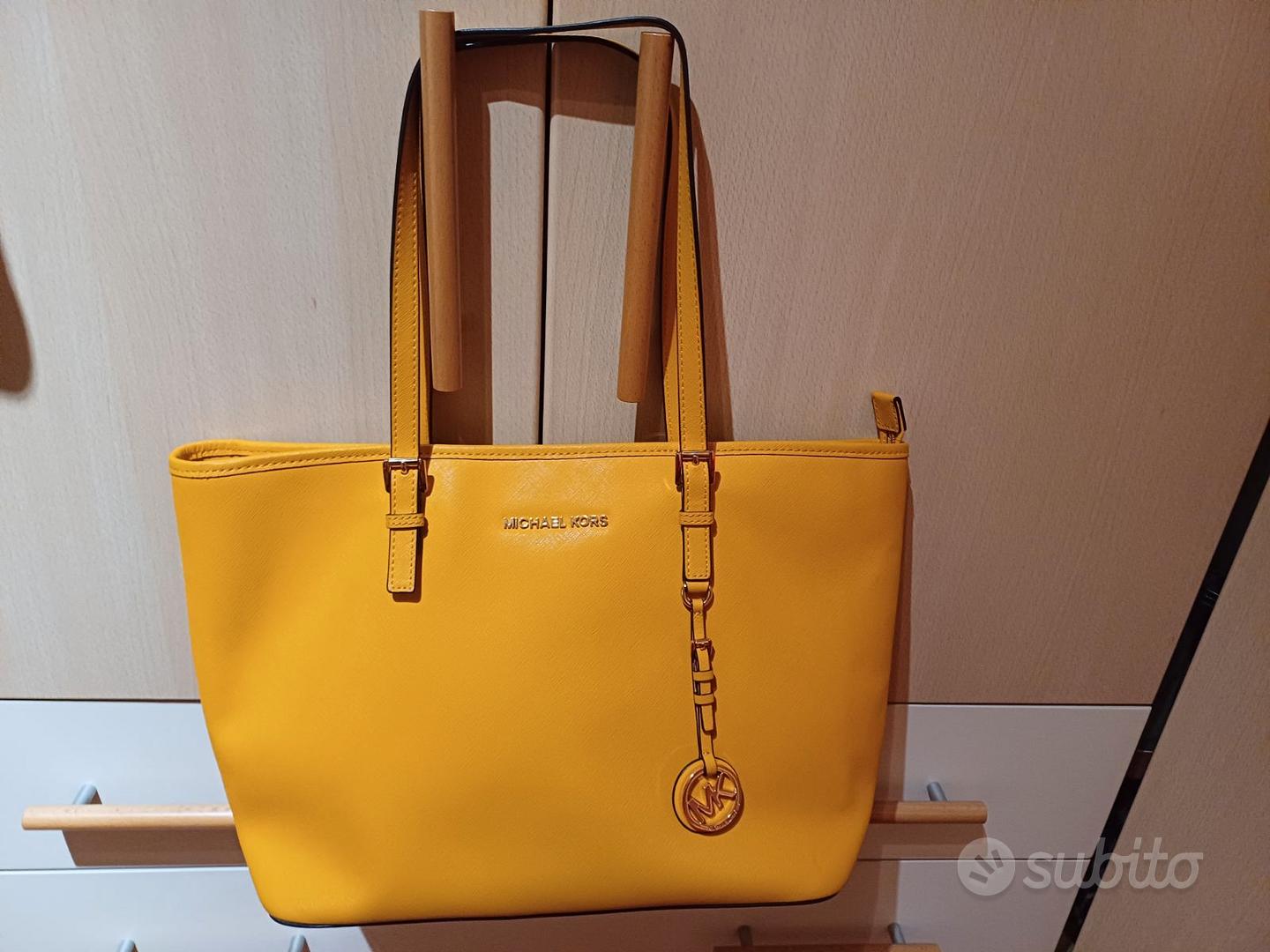 Michael kors borsa gialla hot sale