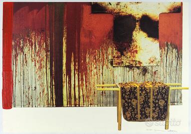 Hermann Nitsch - "Übermalte Bild - Lithographen"