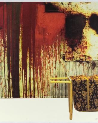 Hermann Nitsch - "Übermalte Bild - Lithographen"